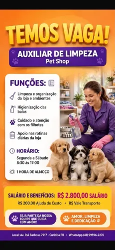 VAGA DE EMPREGO 