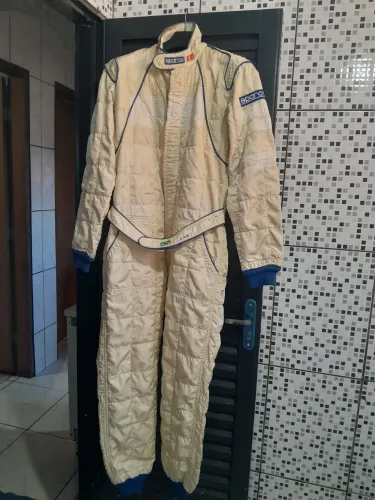 Macacão para kart sparco tamanho 58
