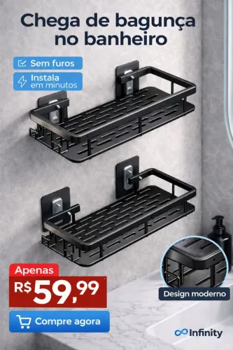 Prateleira multiuso