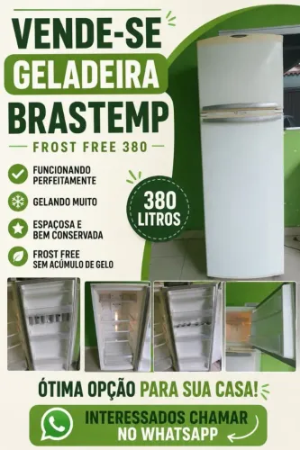 Geladeira Brastemp Frost Free luxo