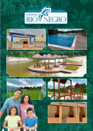 Lote 1000 m2 chácara Rio Negro a 15 minutos da ponte km 7 manoel urbano - Iranduba - AM