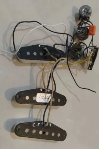 SEM TROCAS!! Trio de captadores Fender Custom Shop Fat 50 + Upgrades!