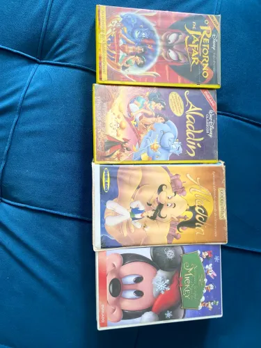 Fitas vhs antigas