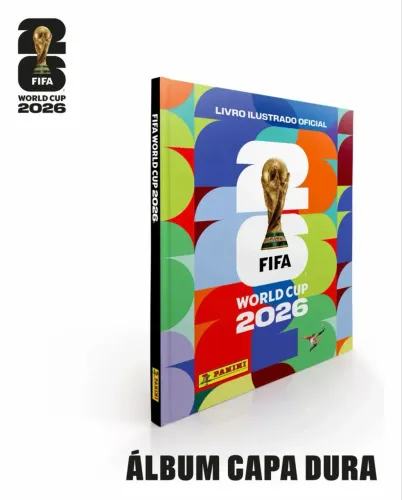 Album Capa Dura - FIFA Copa Do Mundo 2026 - Não cobramos juros de cartão