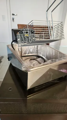 Fritadeira Elétrica 5L Impecável. Zerada!