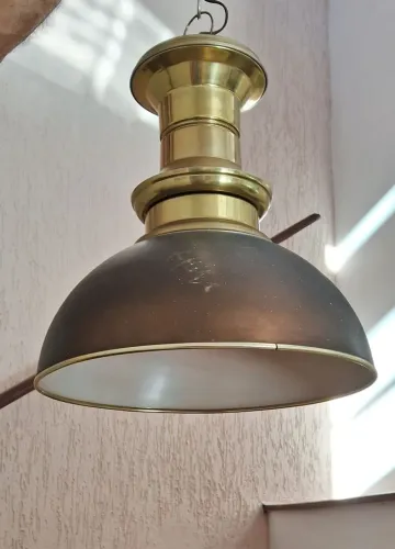 Luminária rustica