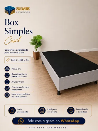 ? CAMAS BOX E COLCHÕES COM QUALIDADE DIRETO DA FÁBRICA EM BELO HORIZONTE! ?