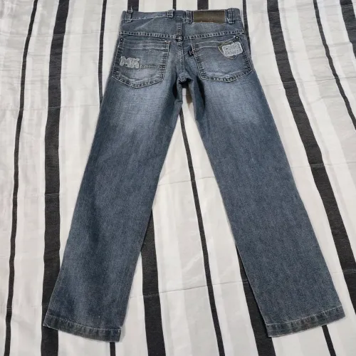 Calça jeans masculina infantil 10 anos