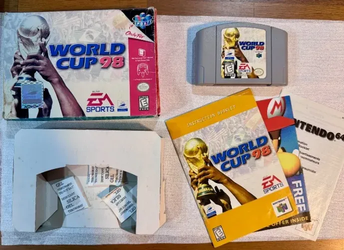 World Cup 98 Nintendo 64 - Copa do Mundo da Fifa - França 1998 N64