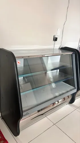 Balcão/expositor/vitrine Quente e frio