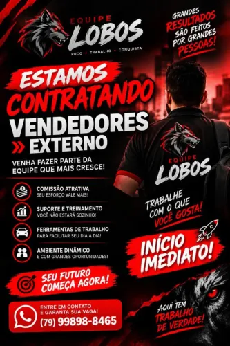 oportunidade de emprego!!