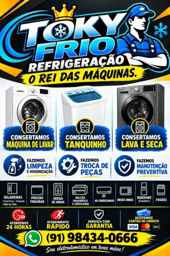 Consertamos máquinas de lavar