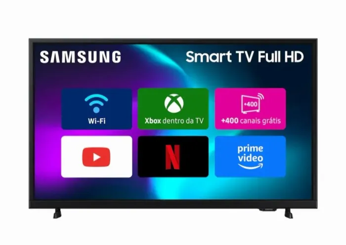 Smart TV Samsung 40" LED Full HD - Mod. UN40ES6100 (Para Conserto ou Peças)