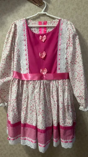 Vestido junino infantil