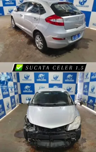 Sucata chery celer 1.5 (motor com nota e Baixa)