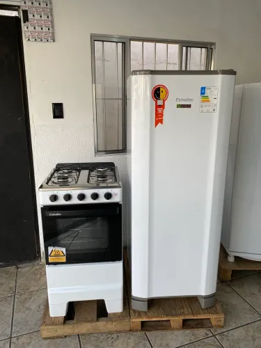 Geladeira E fogão SEMI NOVOS - ENTREGO