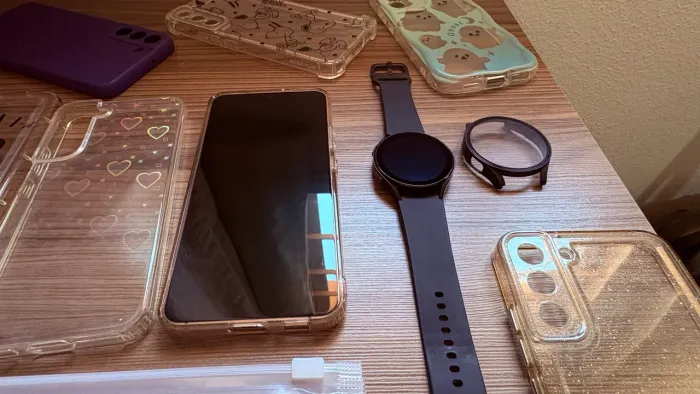 S22 Plus Rose + Galaxy Watch