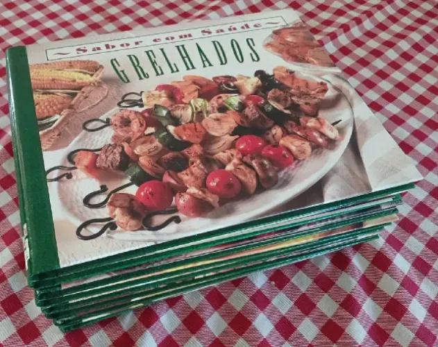 Coleção 9 Livros de Receita Sabor com Saúde