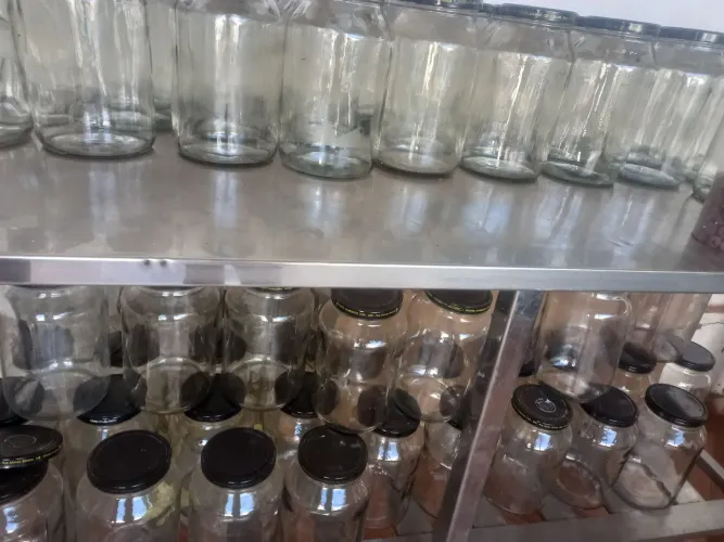 Vidros para decoração de 3 Litros