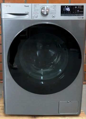 Lava e Seca LG 12kg VC4 CV5012PC4 220v Inteligência Artificial Impecável