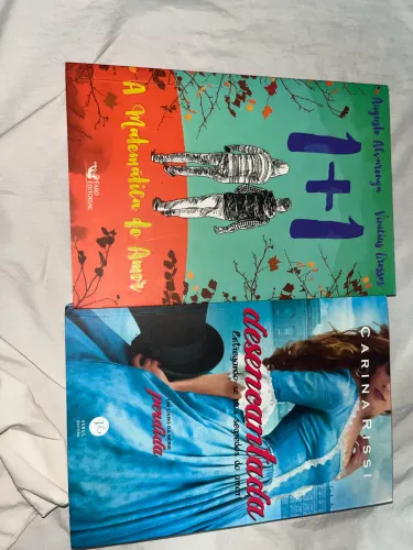 Combo Livros Romance - Desencantada + 1+1 a matemática do amor