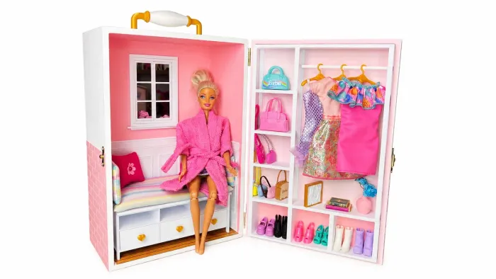 Maleta Casinha Closet para Barbie