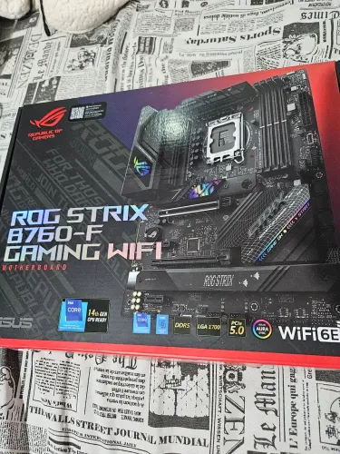 Placa mãe Asus Rog Strix B760 Wifi Ddr5