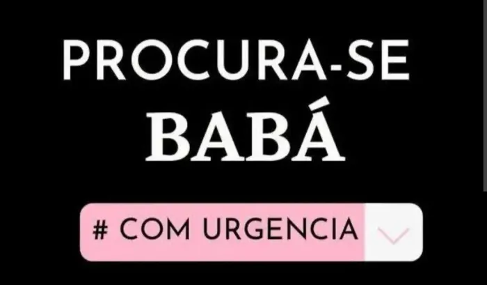 Procuro baba responsável