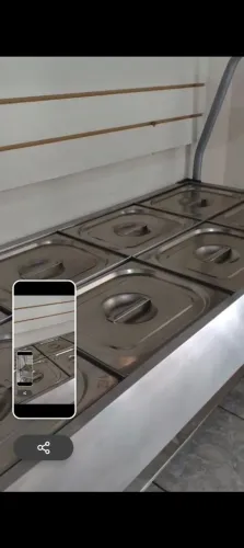 Cuba restaurante inóx 8 bacias bem conservada bem nova 2,000