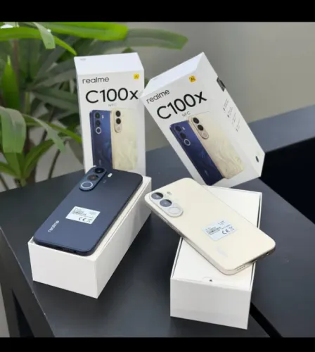 REALME C100X 8/256GB AZUL e DOURADO 1 ano de garantia