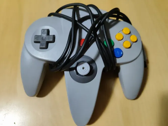 CONTROLE ORIGINAL NINTENDO 64 - COM DEFEITO | PARA REPARO OU PEÇAS