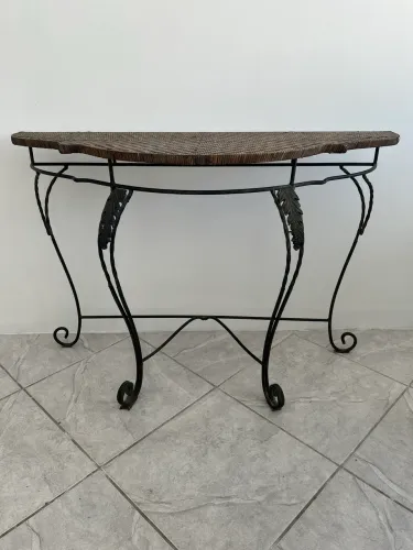 Mesa de ferro aparador 