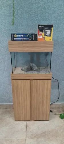 Aquário um mês de uso