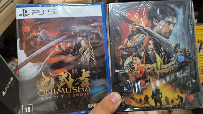 Onimusha steelbook Lacrado PS5