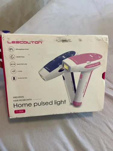 Depilador Luz Pulsada IPL Lescolton T-006 300 Mil Disparos Bivolt
