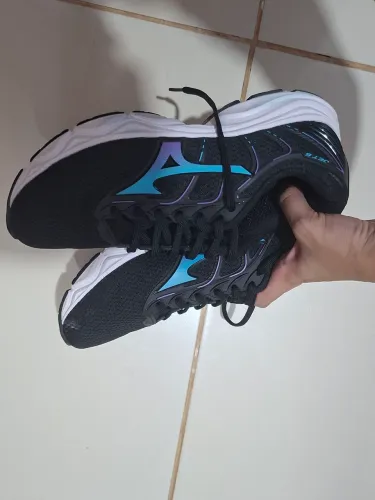 Tênis Mizuno Jet 6 preto unissex- conservado <br>