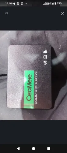SSD 240 gb funcionando perfeitamente já. Com windows 10