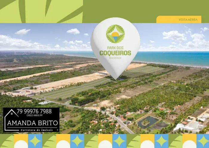 GIGANTE - Lote c/ 320,43m² no Loteamento Park dos Coqueiros