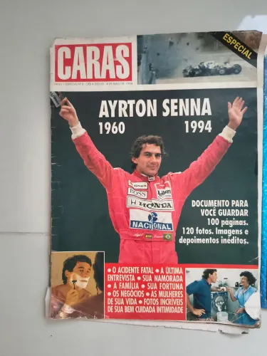 Revista Caras - Ayrton Senna