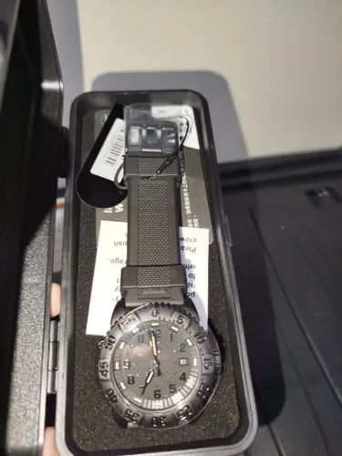 Relógio luminox 3051 blackout