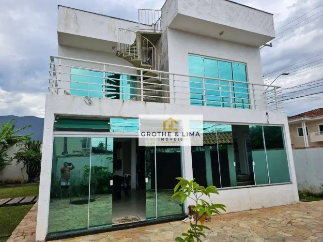 Sobrado Cond. Portal Patrimonium - Praia Massaguaçú - 4 Dormitórios - 220m²