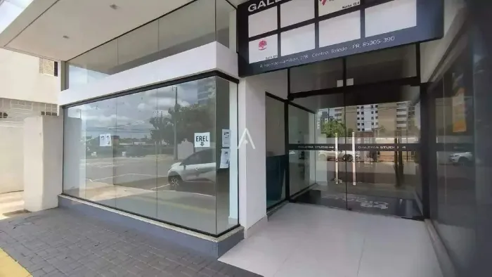 Sala Comercial para aluguel no Bairro CENTRO em TOLEDO por R$ 1.150,00
