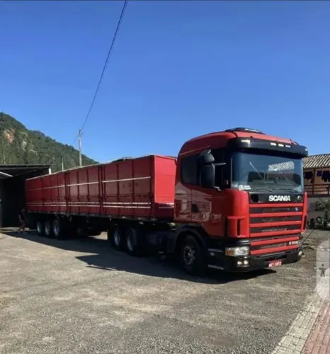 Scania R124 360 ano 2004 mais carreta randon ano 2006