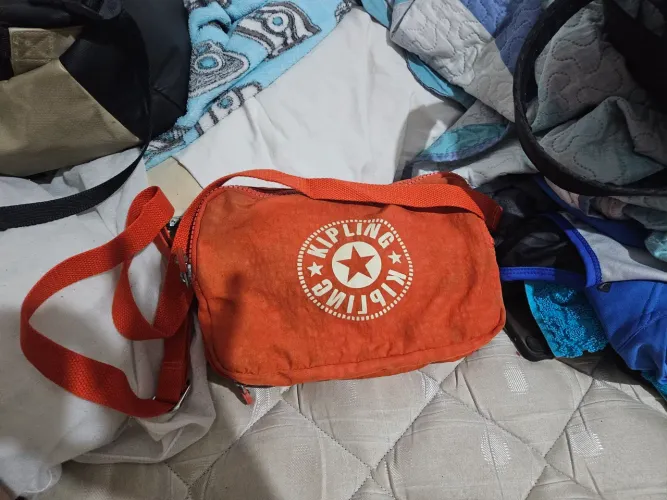 Mochila que virá bolsa kipling original 