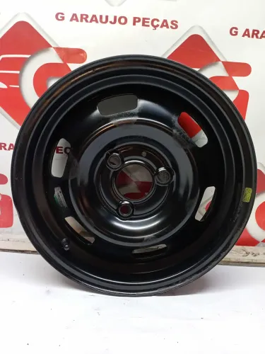 Roda Ferro Aro 14 Renault Kwid 2017 Preto