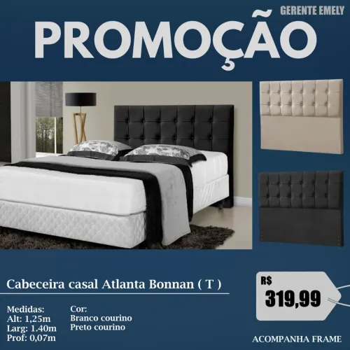 Cabeceira Casal Atlanta Bonnan