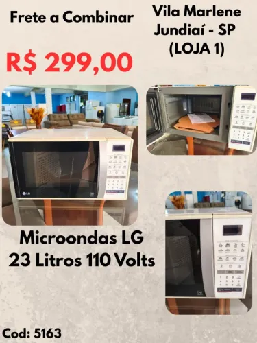 Micro-ondas LG 23 Litros 110 Volts