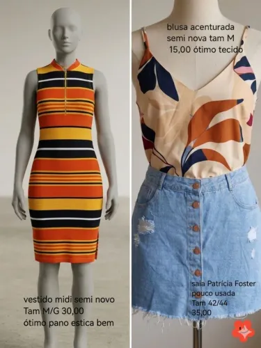 Roupas femininas