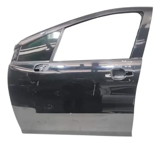 Porta Dianteira Esquerda Peugeot 308 408 2011 2019 Preto