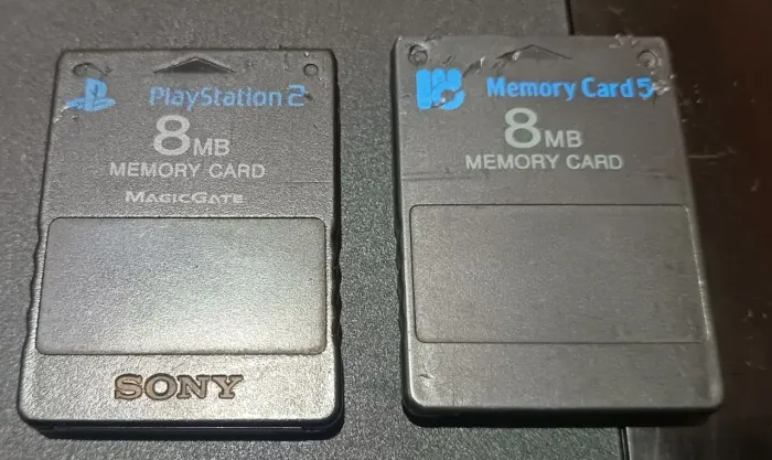 Par de Memory Card Playstation 2
